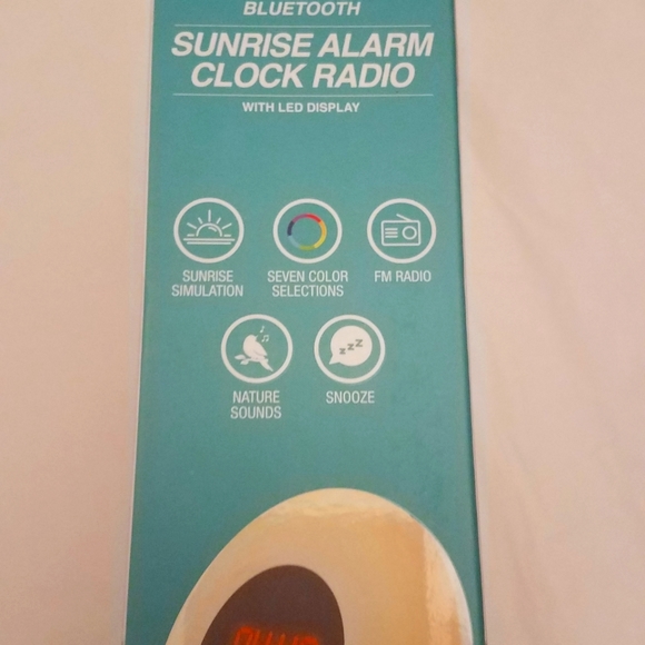 NuvoMed Other Brand New Bluetooth Sunrise Alarm Clock Radio Poshmark